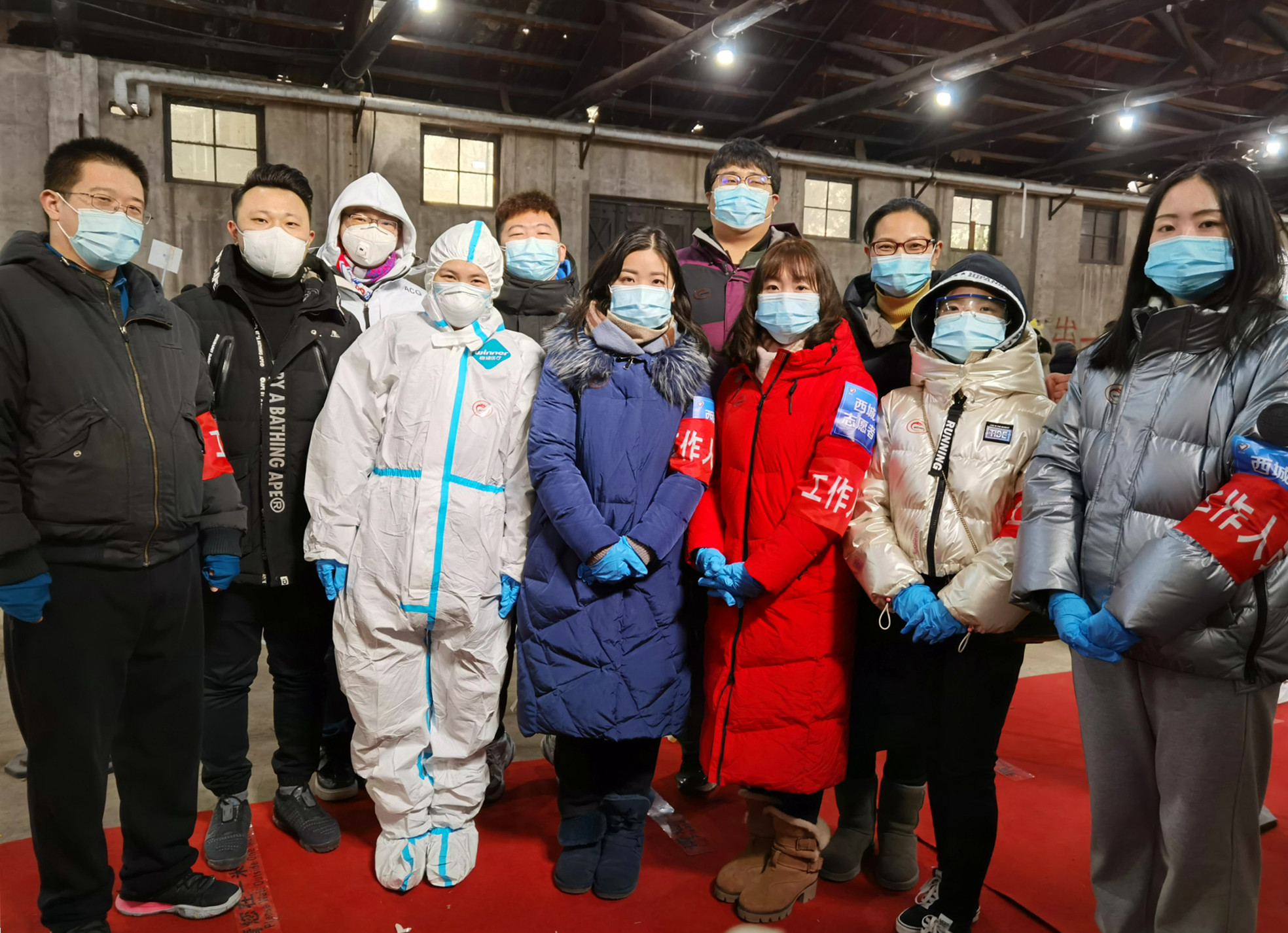 祥龙公司青年防疫应急突击队迅速行动支援西城区核酸检测任务