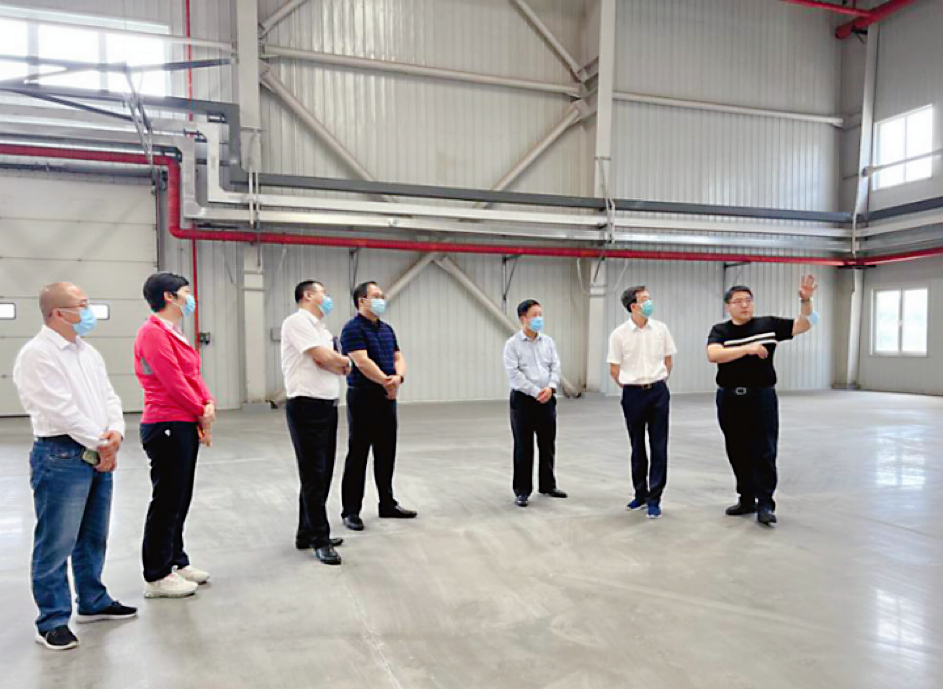 北京市粮食和物资储备局领导到祥龙公司调研指导工作