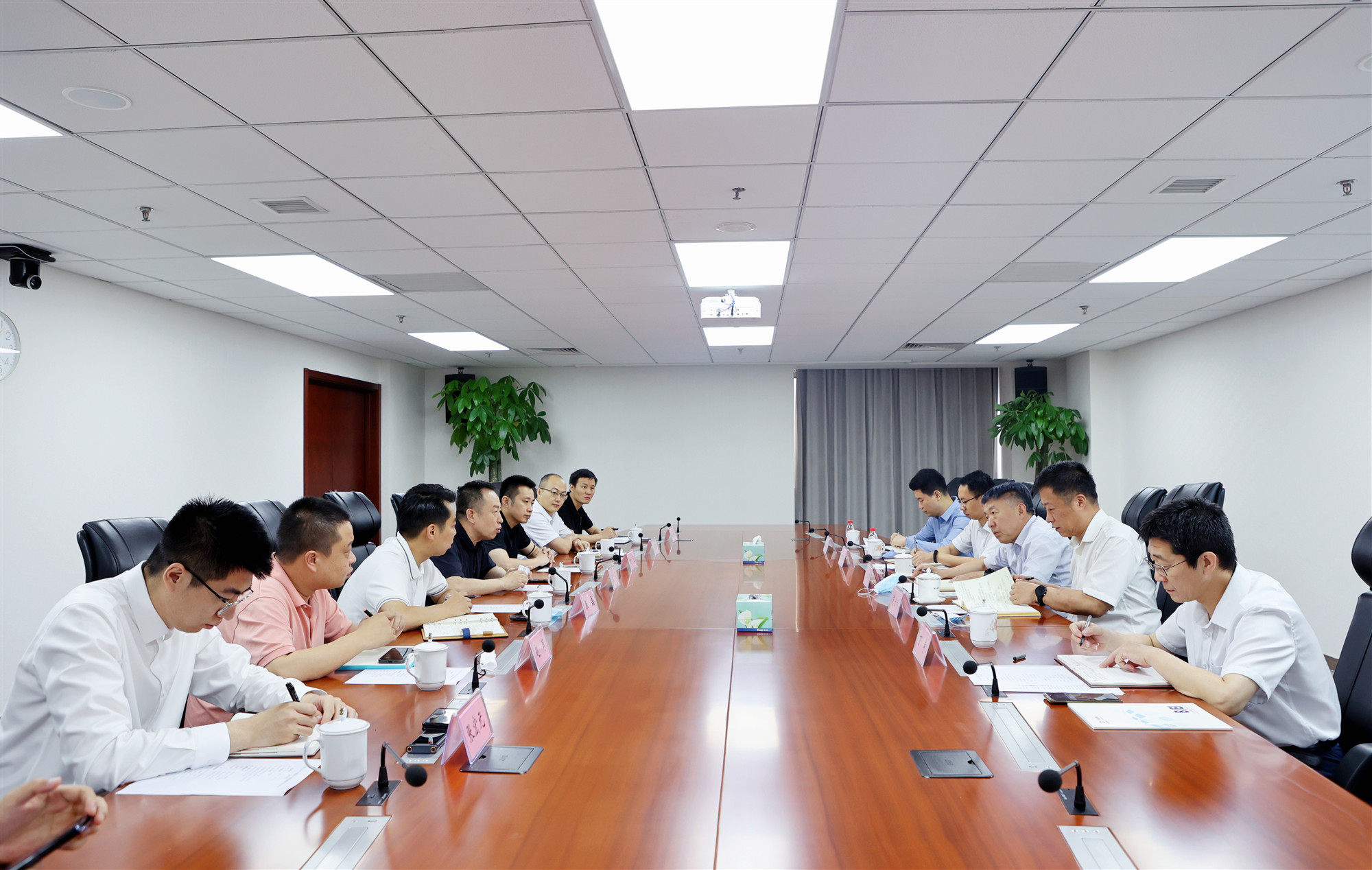 祥龙公司与京能国际、鲸落新能源开展交流座谈